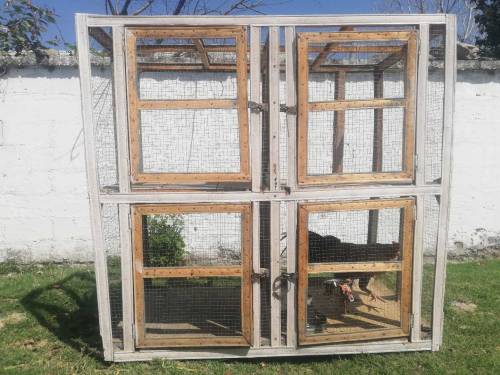 wood cage