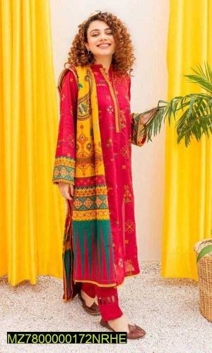 3 piece unstitched lawn suits 