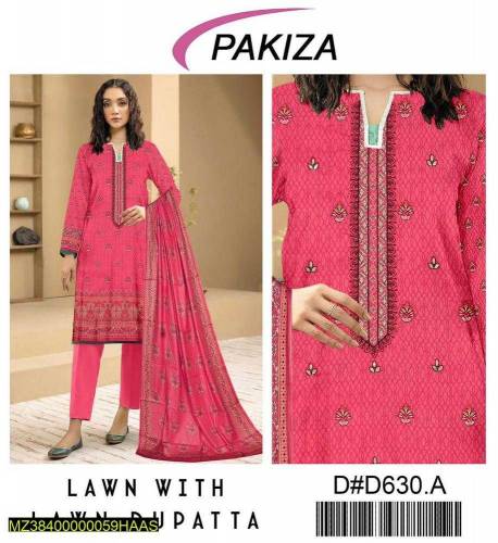 3 piece unstitched lawn suits 