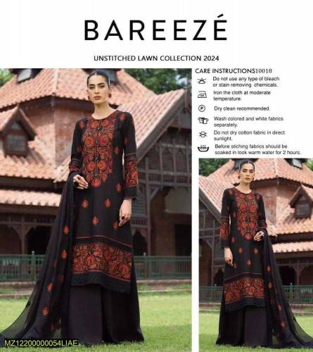 3 piece unstitched lawn suits 