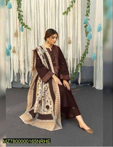 3 piece unstitched lawn suits 