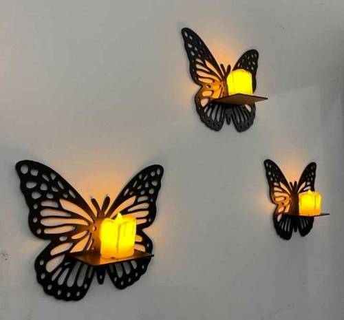Butterfly Frame Wall Hanging Pack of 3