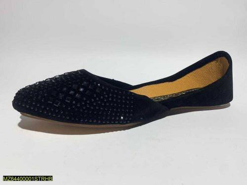 Women's velvet fancy embroider khussa 