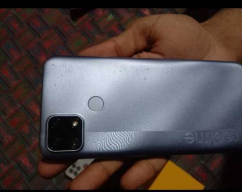 realme C25s with complete saman 