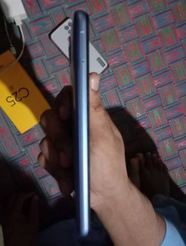 realme C25s with complete saman 