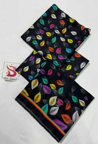 Bin Saeed 💯 Original Printed 3pc Collection