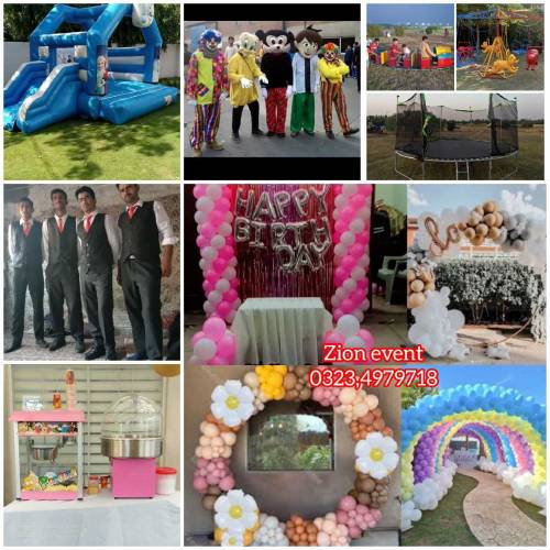 birthday Events & party decoration & live performance Qawli night 