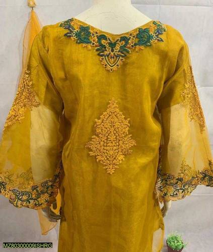 3Pcs Girl Branded suit Special eid ul fitr offer for girl 70% off pric