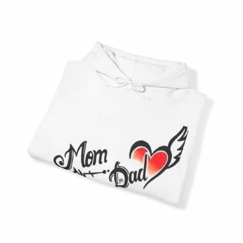 unisex heavy blend™ hooded sweatshirt mom Dad printing 