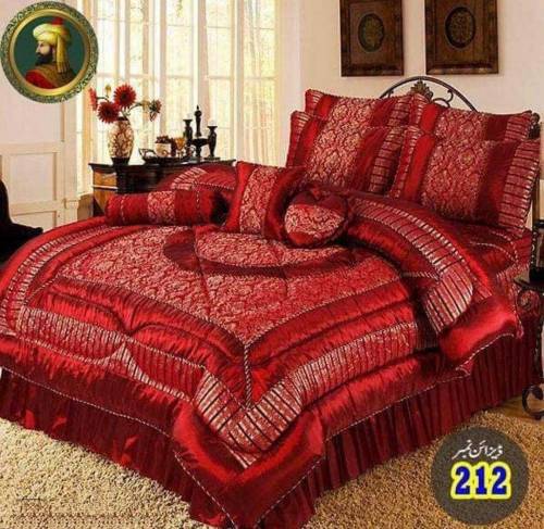 14 pc Jacquard Double Bed Razai Set Luxurious Comfort for Your Bedroom