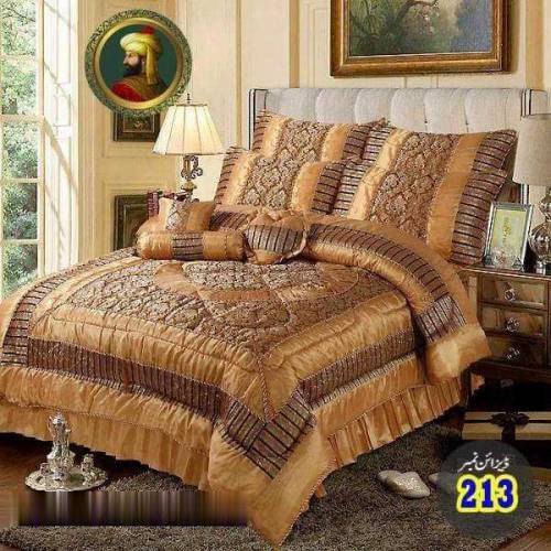 14 pc Jacquard Double Bed Razai Set Luxurious Comfort for Your Bedroom