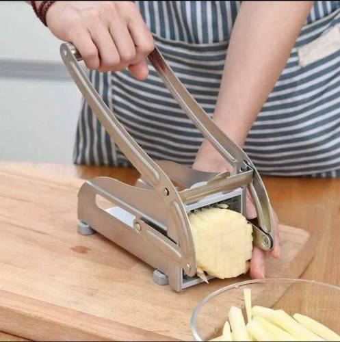 Potato Chipper Sharp Stainless Steel Blade Cuts Quickly .