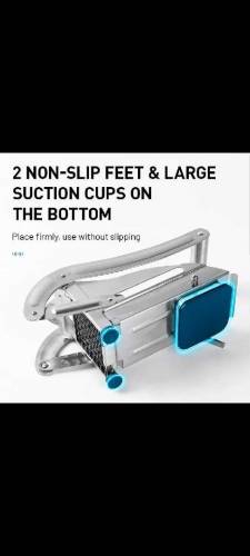 Potato Chipper Sharp Stainless Steel Blade Cuts Quickly .