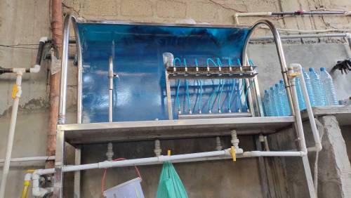water bottle filing table machine manual