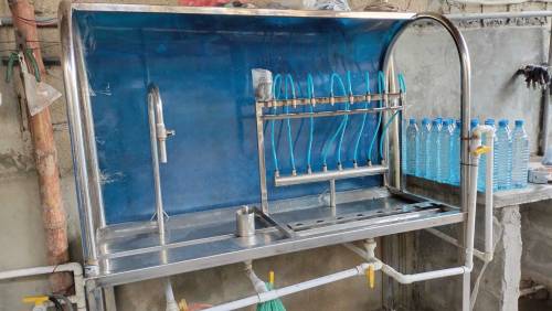 water bottle filing table machine manual