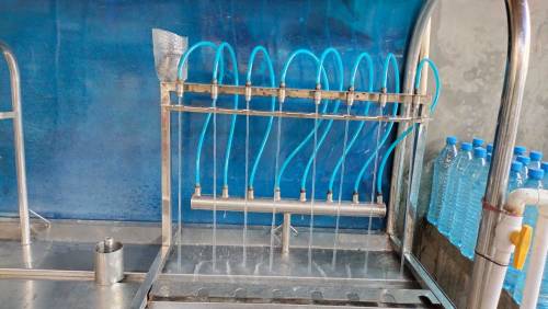 water bottle filing table machine manual