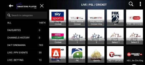 Zain IPTV service 