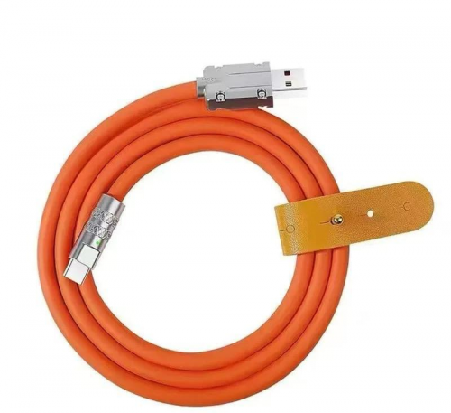Fiber And Metal Type-C charging Cable 120W 