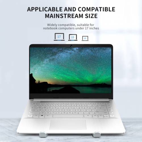 Portable Aluminium Lightweight Laptop Stand With 7 Adjustable Levels