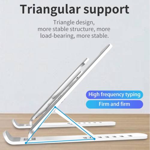 Portable Aluminium Lightweight Laptop Stand With 7 Adjustable Levels