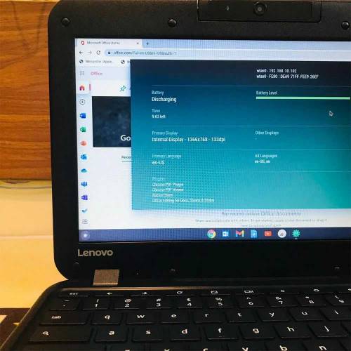 Lenvo N22 laptop Chromebook 