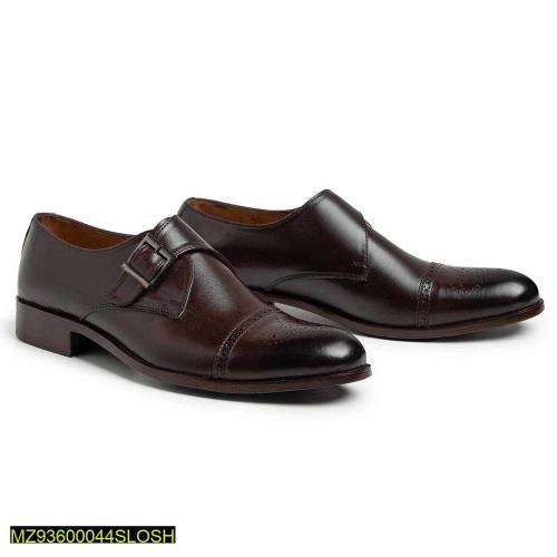 Slo_ men`$ maxim brown n black leather formal shoes