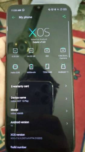 Infinix Hot 10 Play 