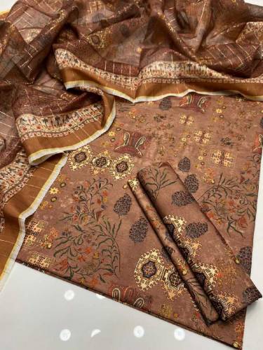 *Alhamdulillah*- Premium quality swiss lawn fabric digital printed shi