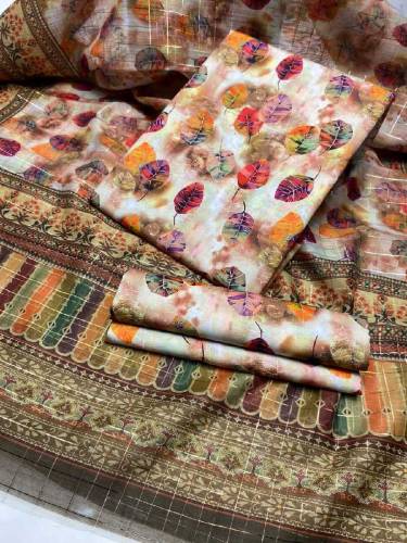 *Alhamdulillah*- Premium quality swiss lawn fabric digital printed shi