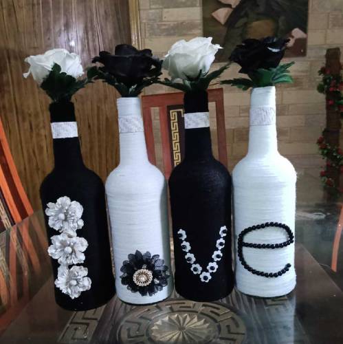 Beautiful decoration bottels for home and gift . dilvery all over pak