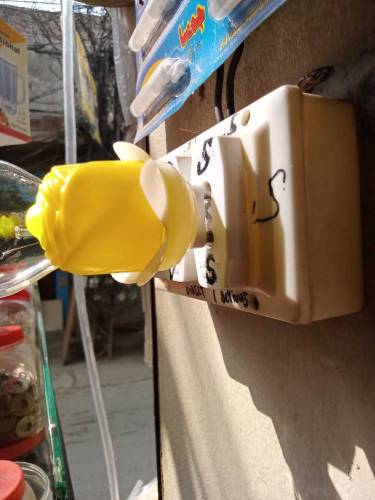 0watt electric two pin shoo bulb