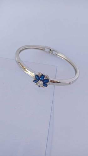 New Fashion Zirconia Handcuffs Stainless steel Bracelet Jewelry for Wo