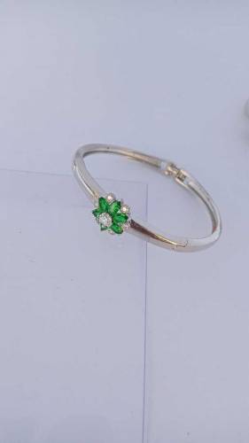 New Fashion Zirconia Handcuffs Stainless steel Bracelet Jewelry for Wo