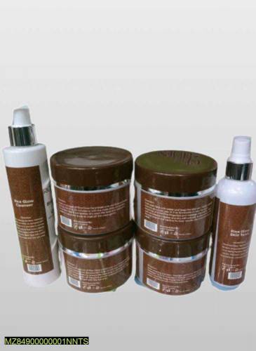Glowing facial kit