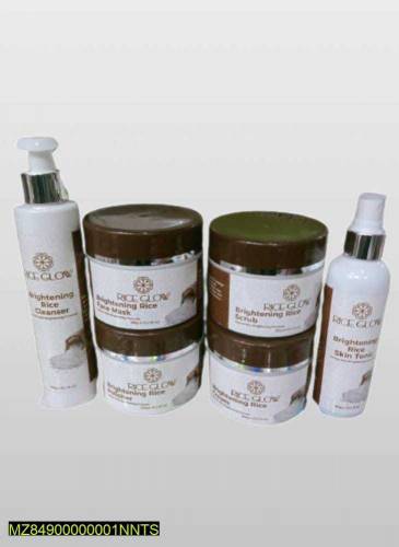 Glowing facial kit