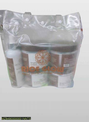Glowing facial kit