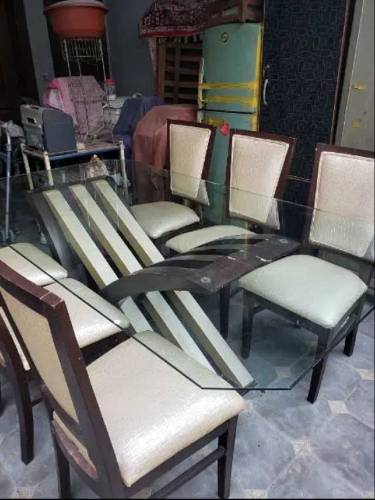 Elegant Glass Dinning table