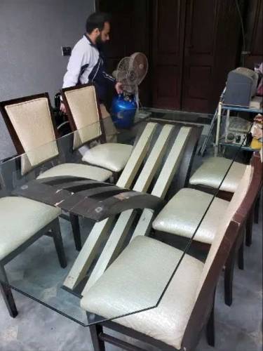 Elegant Glass Dinning table