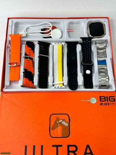 7 strap digital display watch 