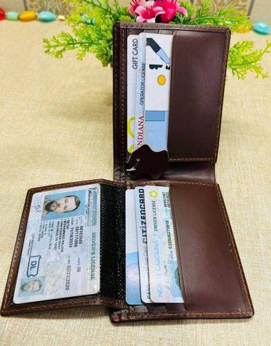 leather men wallet 