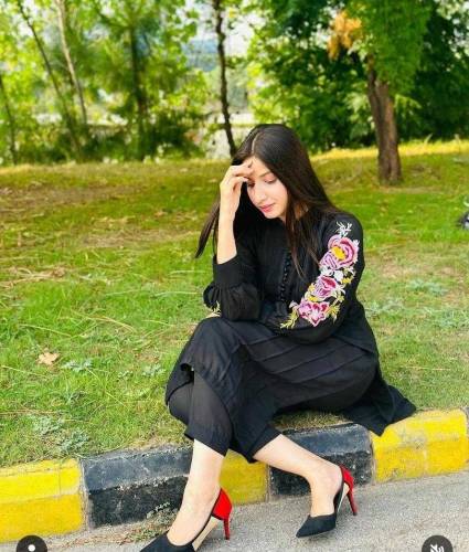 2 pcs women's stitched Arabic Lawn Embroidered suit 