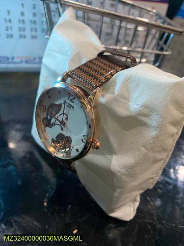 Girl casual bracelet analogue watch 🔥 Free home delivery 