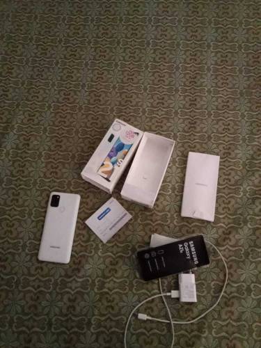 Samsung A21s With Box Charger