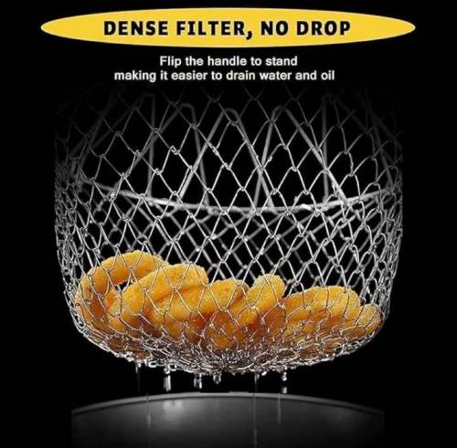 chef basket boiler,streamer,strainer & frying