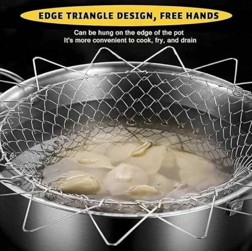 chef basket boiler,streamer,strainer & frying