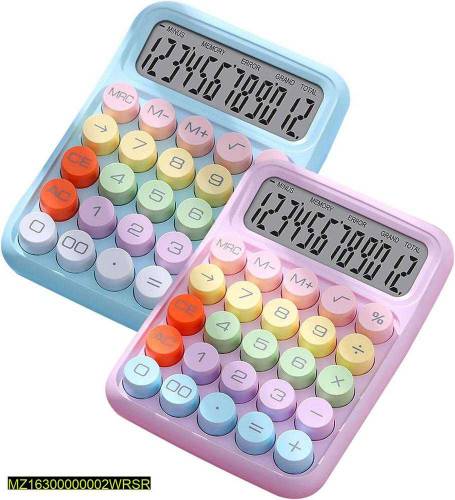 •  Material: Plastic•  Cute Calculators Adopt A Unique Typewriter-Styl