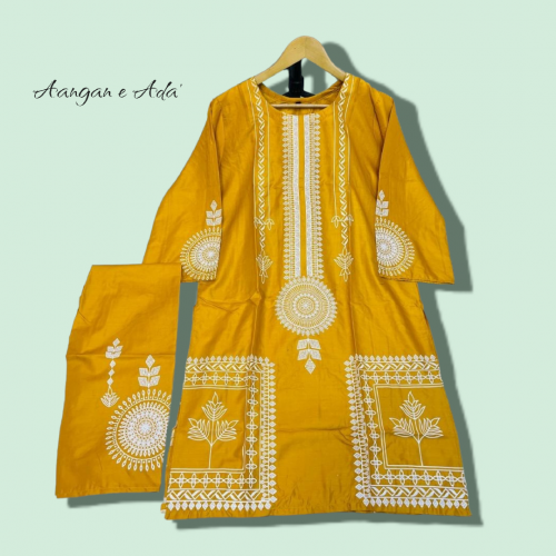 Summer Collection 24 Women Stitched Suit 