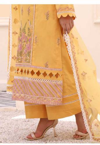 Name: BulbineBrand: KaamehCollection: DahliaFabric: LawnDesign: Embroi