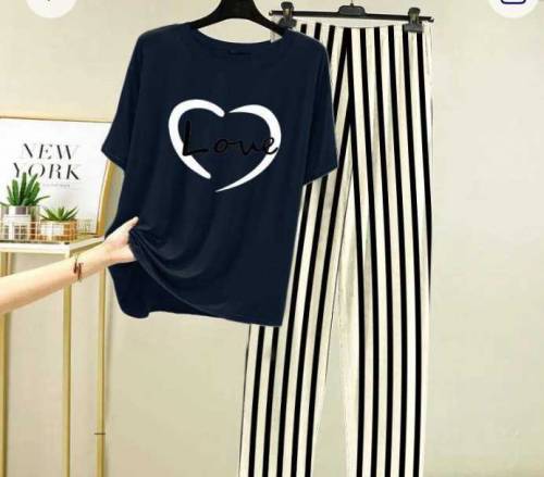 2 pcs stitched sleepwear for woman 