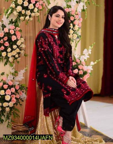 •  Fabric: Lawn•  Pattern: Embroidered•  Shirt Front -